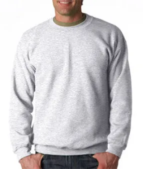 18000 Gildan Adult Heavy BlendCrew Neck Sweatshirt Ash (50/50)
