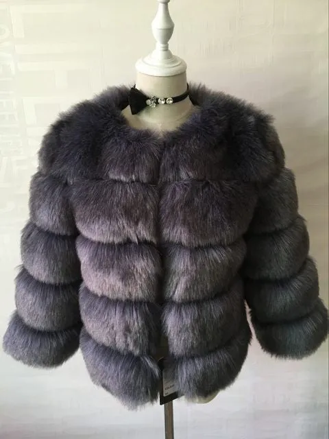 Ada Faux Mink Coat