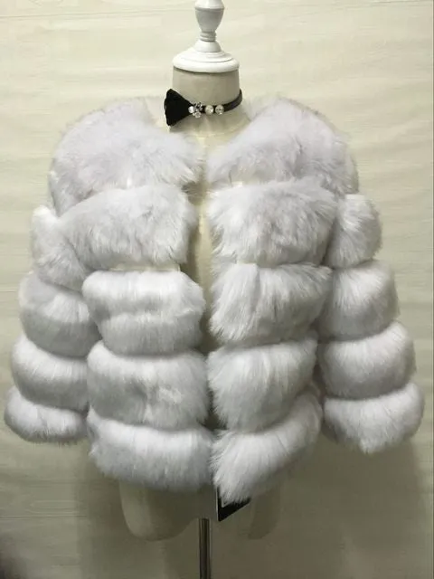Ada Faux Mink Coat