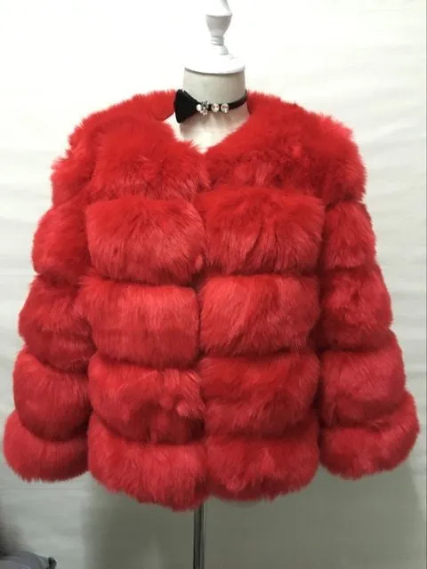 Ada Faux Mink Coat