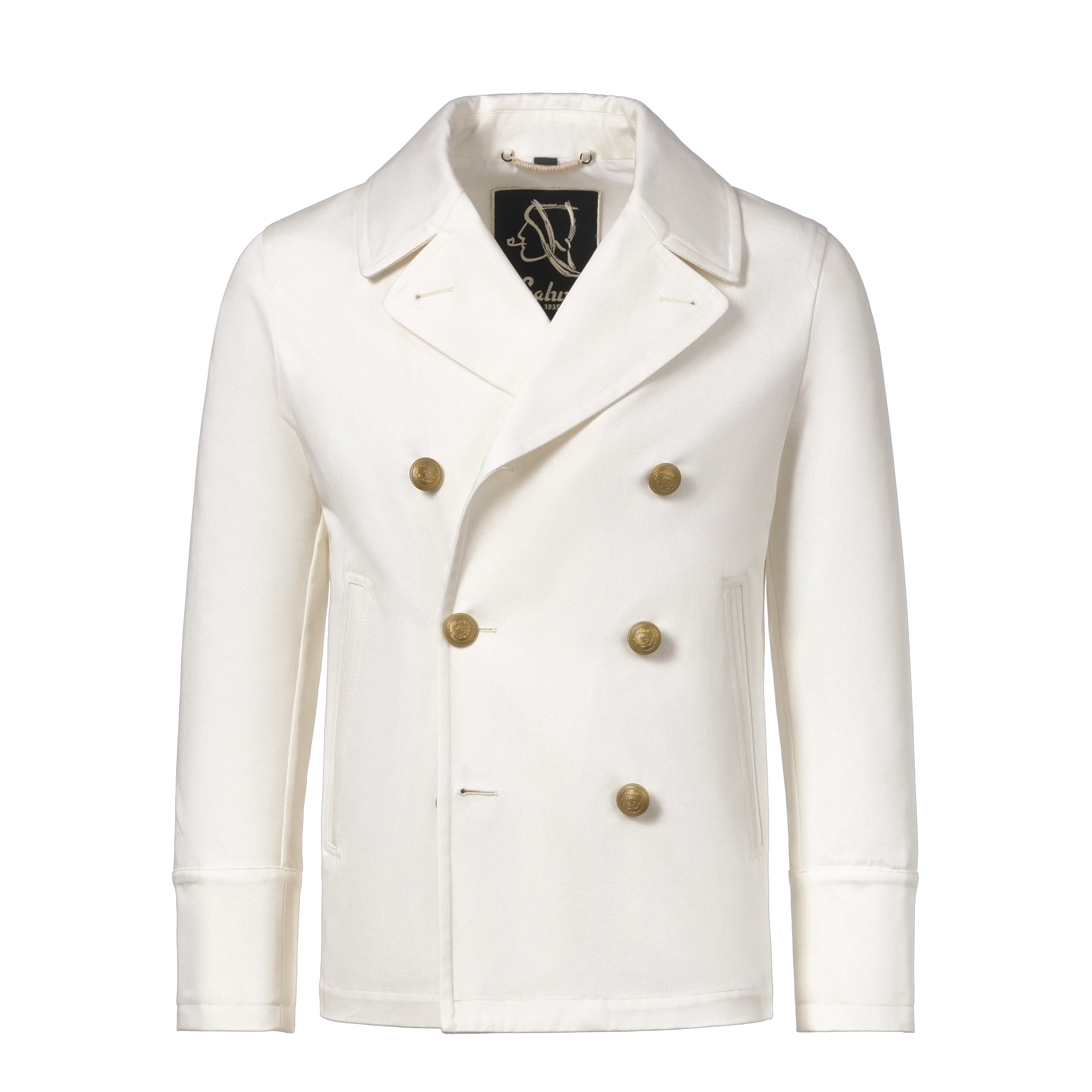 Amalfi Peacoat in White