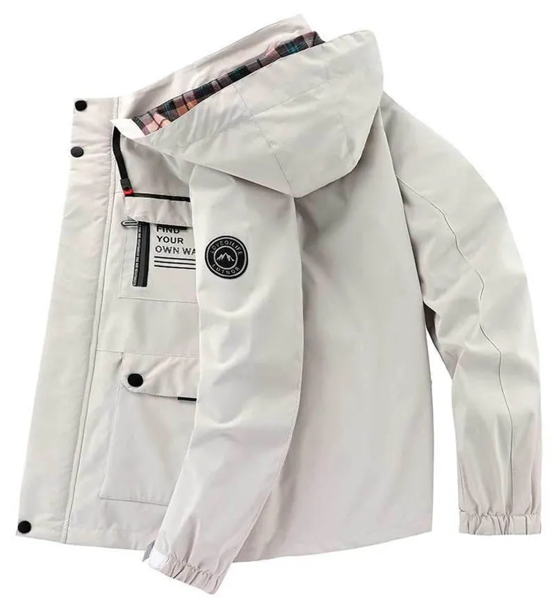 Andy – Men's Hooded Parka with Multiple Pockets