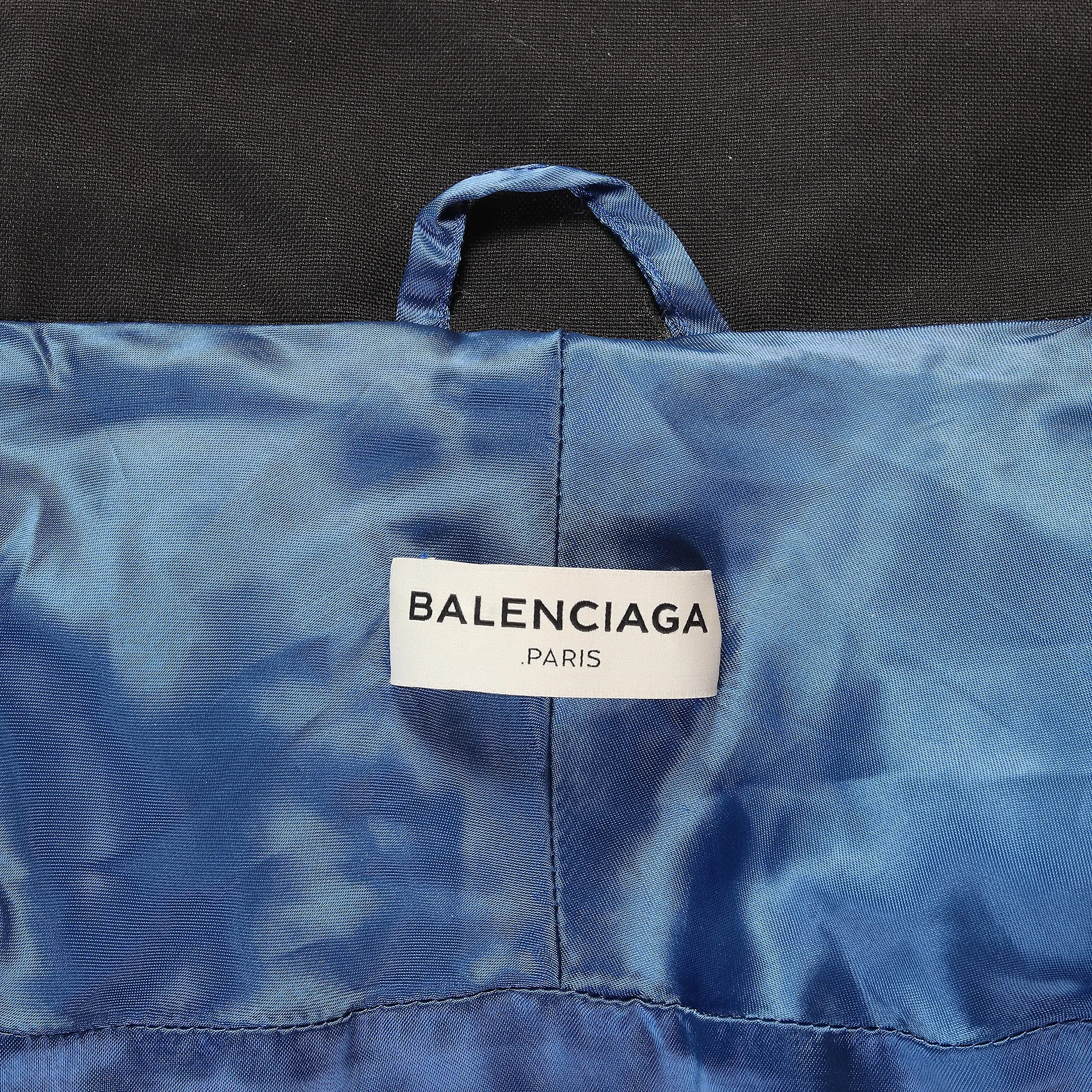 Balenciaga FW2017 Blue Swing Parka