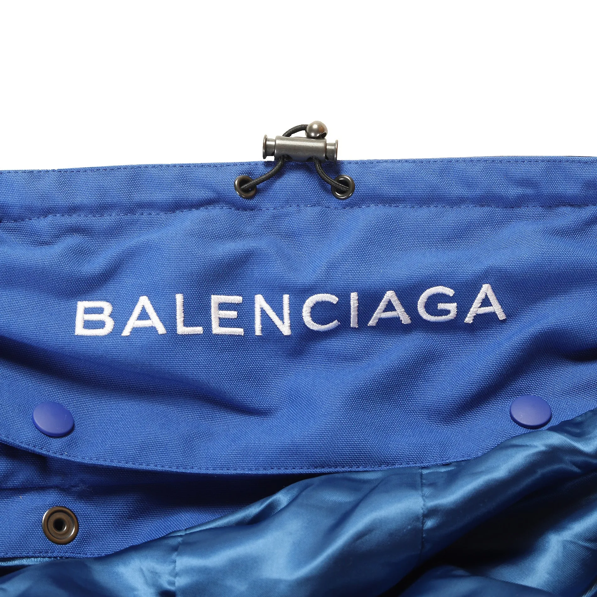 Balenciaga FW2017 Blue Swing Parka
