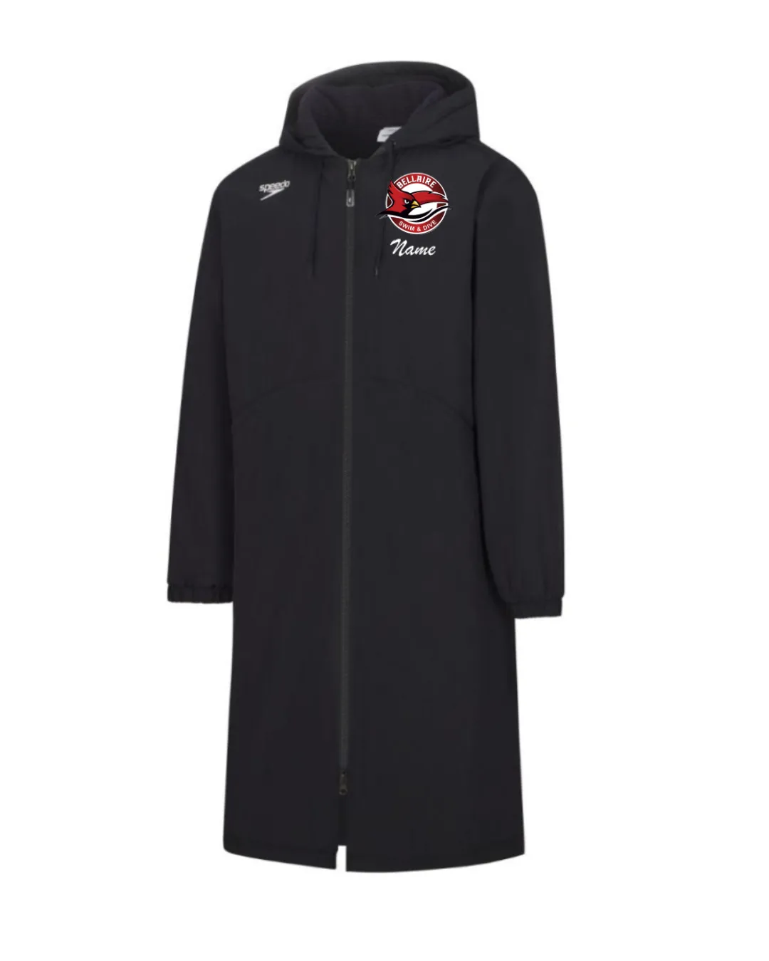 Bellaire HS- Bellaire Swim & Dive Speedo Parka- Black