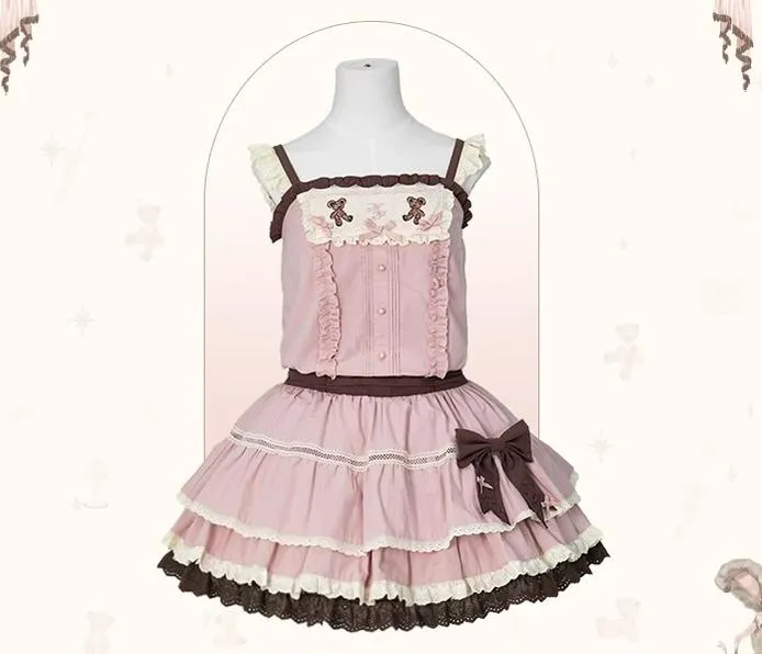 (BFM)Mademoiselle Pearl~Lovely Lolita Dress OP Cloak Blouse SK Set