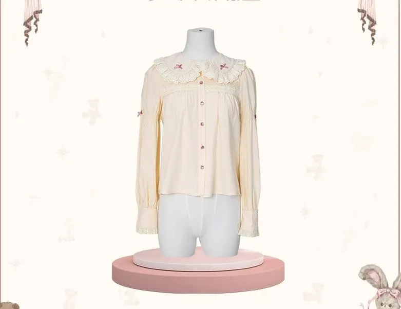 (BFM)Mademoiselle Pearl~Lovely Lolita Dress OP Cloak Blouse SK Set