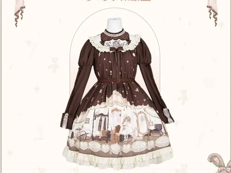 (BFM)Mademoiselle Pearl~Lovely Lolita Dress OP Cloak Blouse SK Set