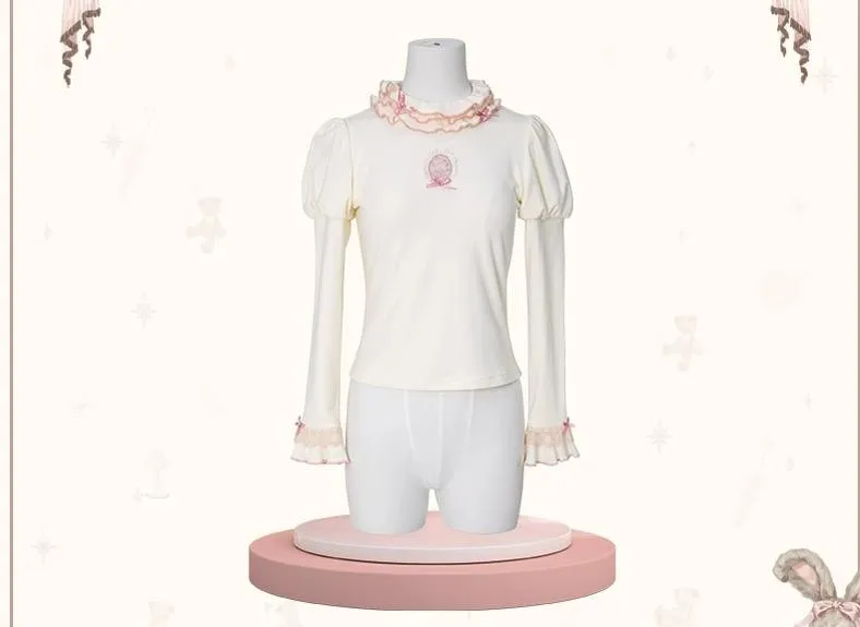 (BFM)Mademoiselle Pearl~Lovely Lolita Dress OP Cloak Blouse SK Set