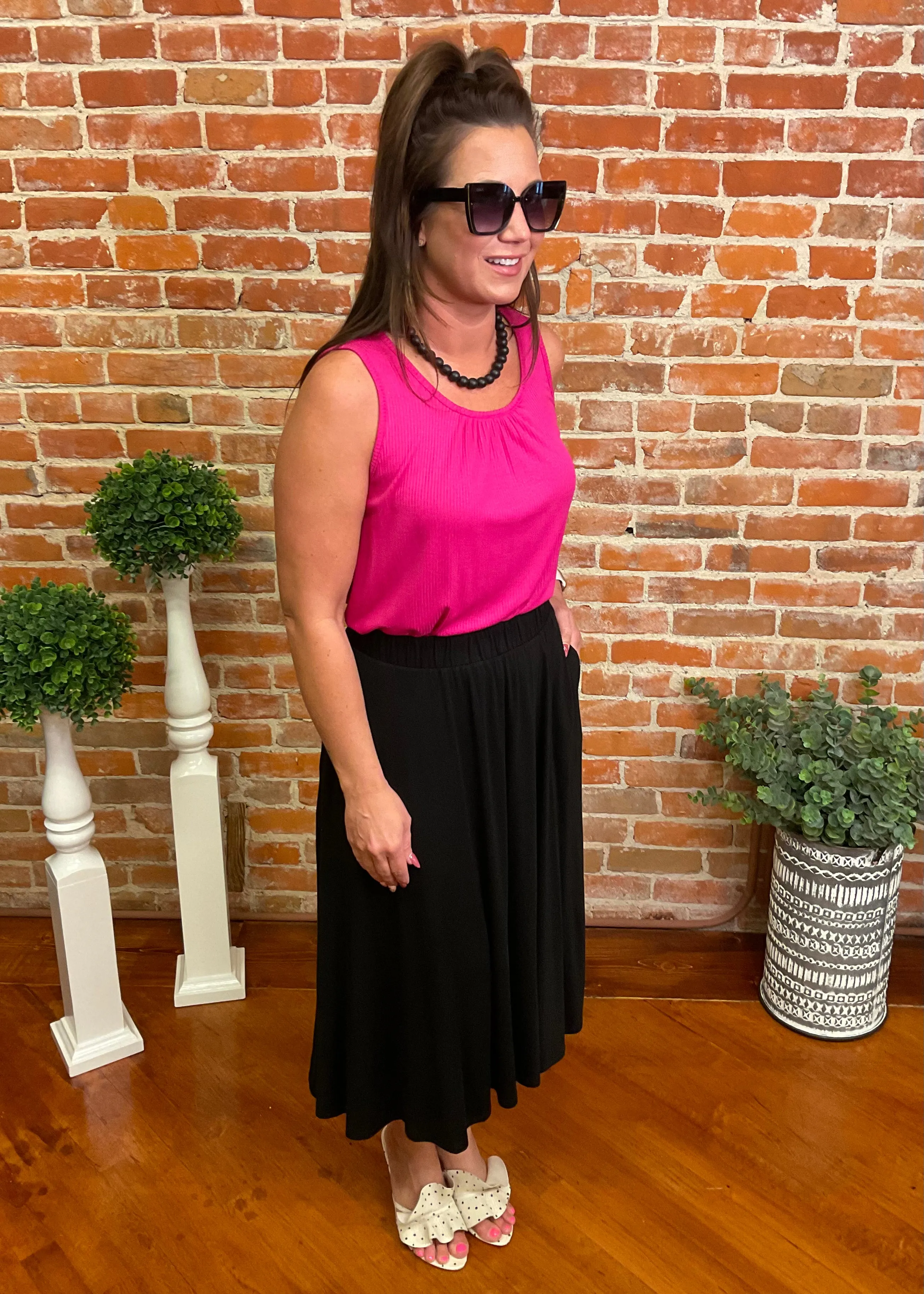 Black Maxi Skirt