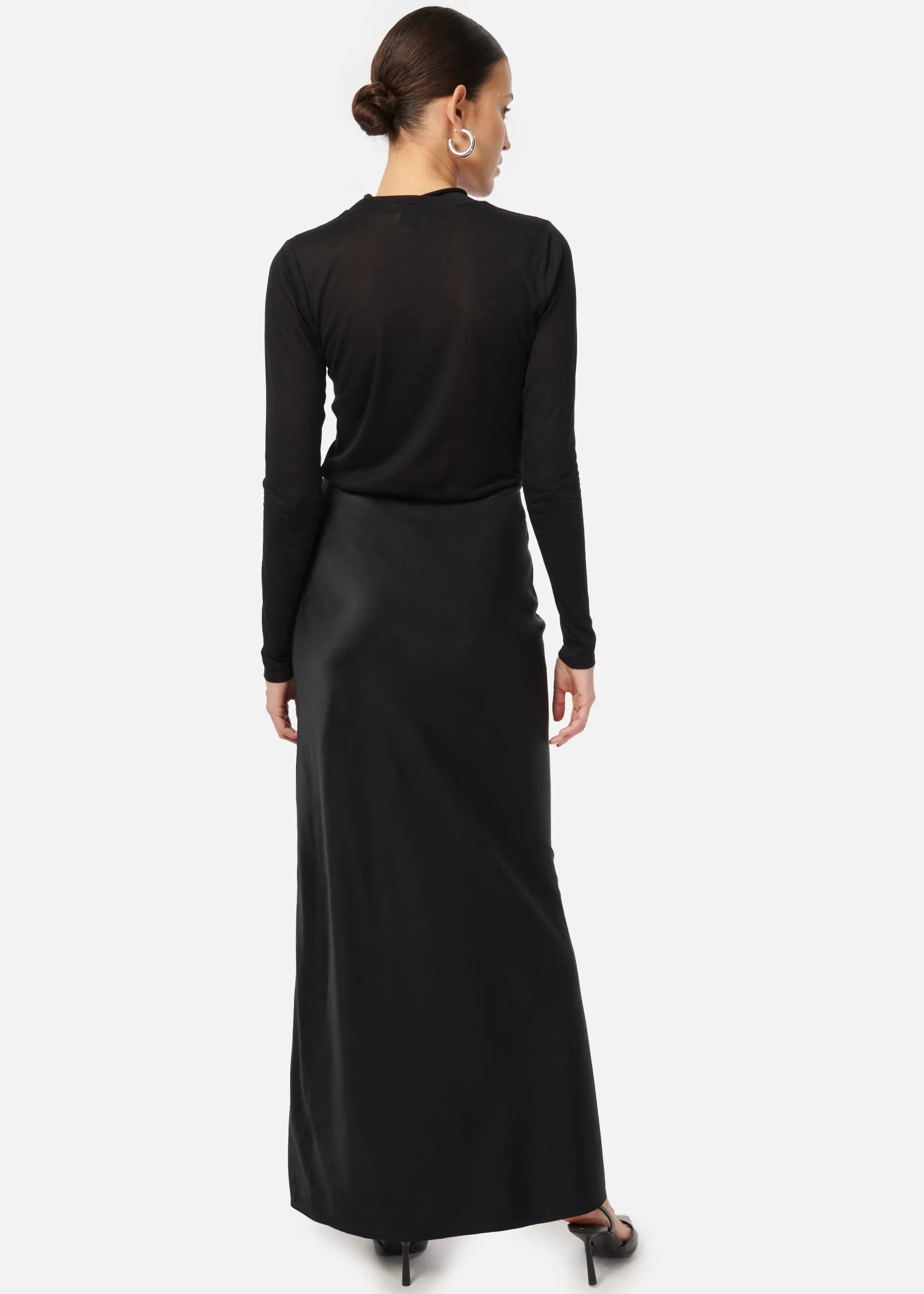 Cami NYC - Slit Skirt in Black