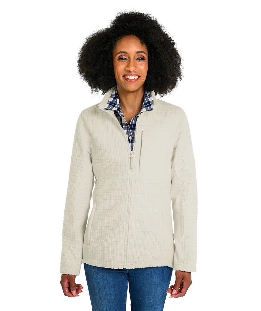 Charles River Women's Terrain Textured Fleece Jacket
