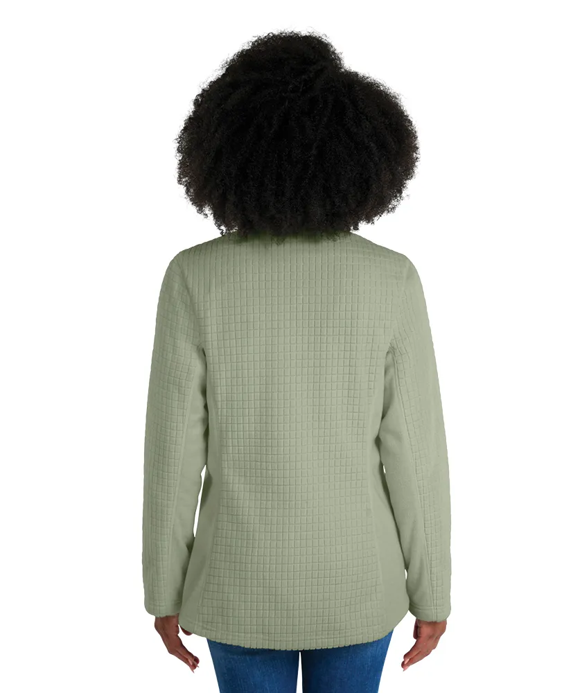 Charles River Women's Terrain Textured Fleece Jacket