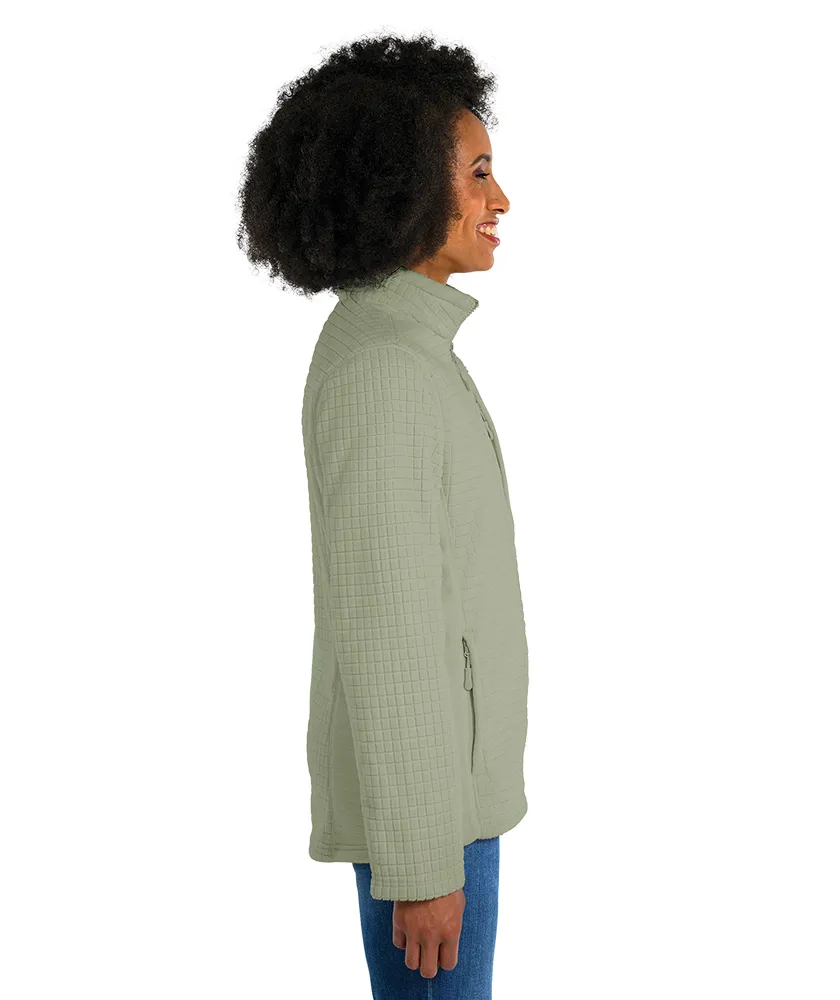 Charles River Women's Terrain Textured Fleece Jacket