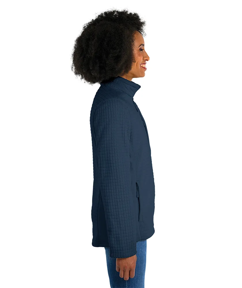 Charles River Women's Terrain Textured Fleece Jacket
