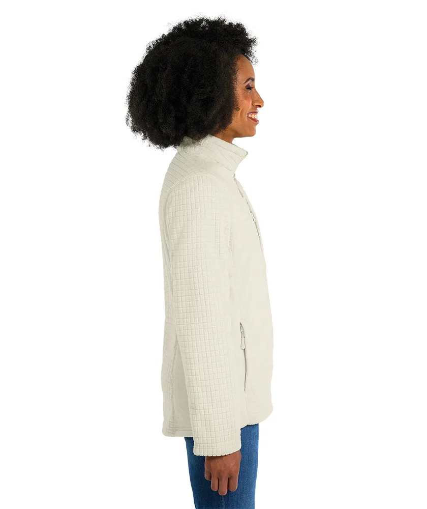Charles River Women's Terrain Textured Fleece Jacket