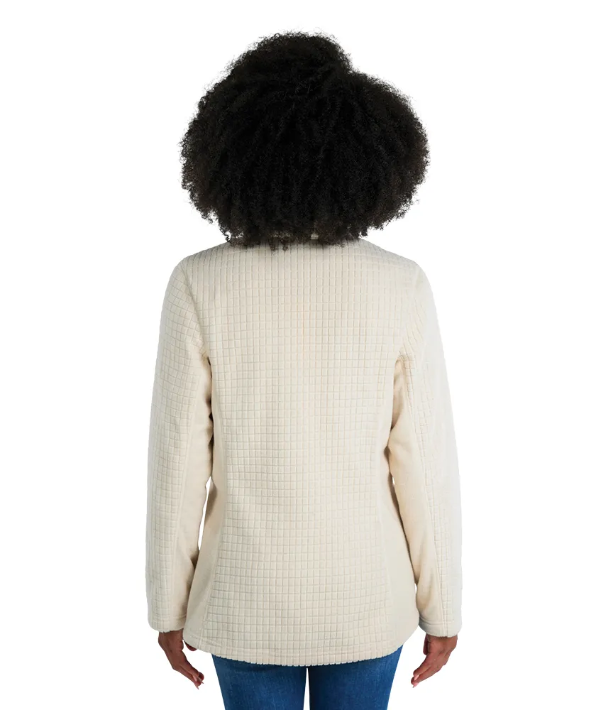 Charles River Women's Terrain Textured Fleece Jacket