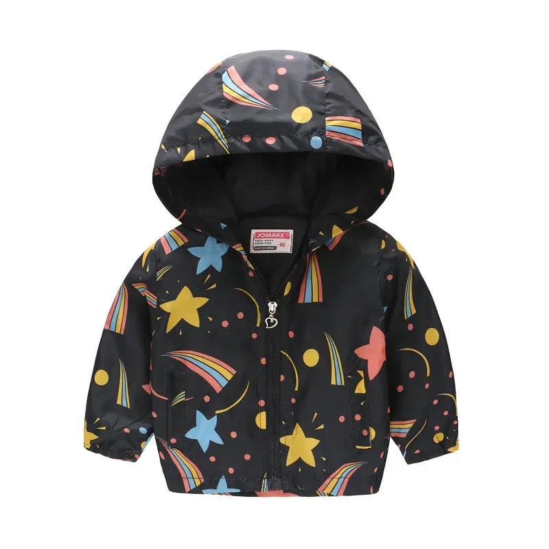 Children's Winter Coat Faux Fur Lined Hood