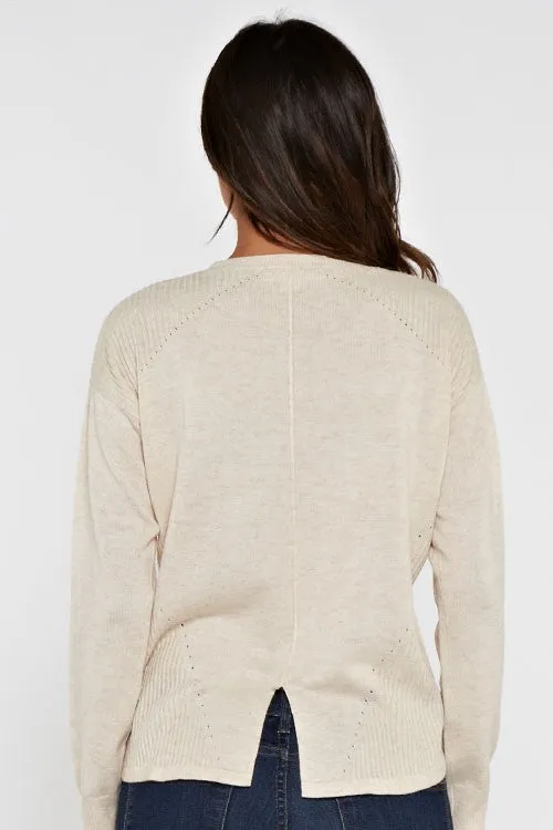 Classic Long Sleeve Pullover Sweater