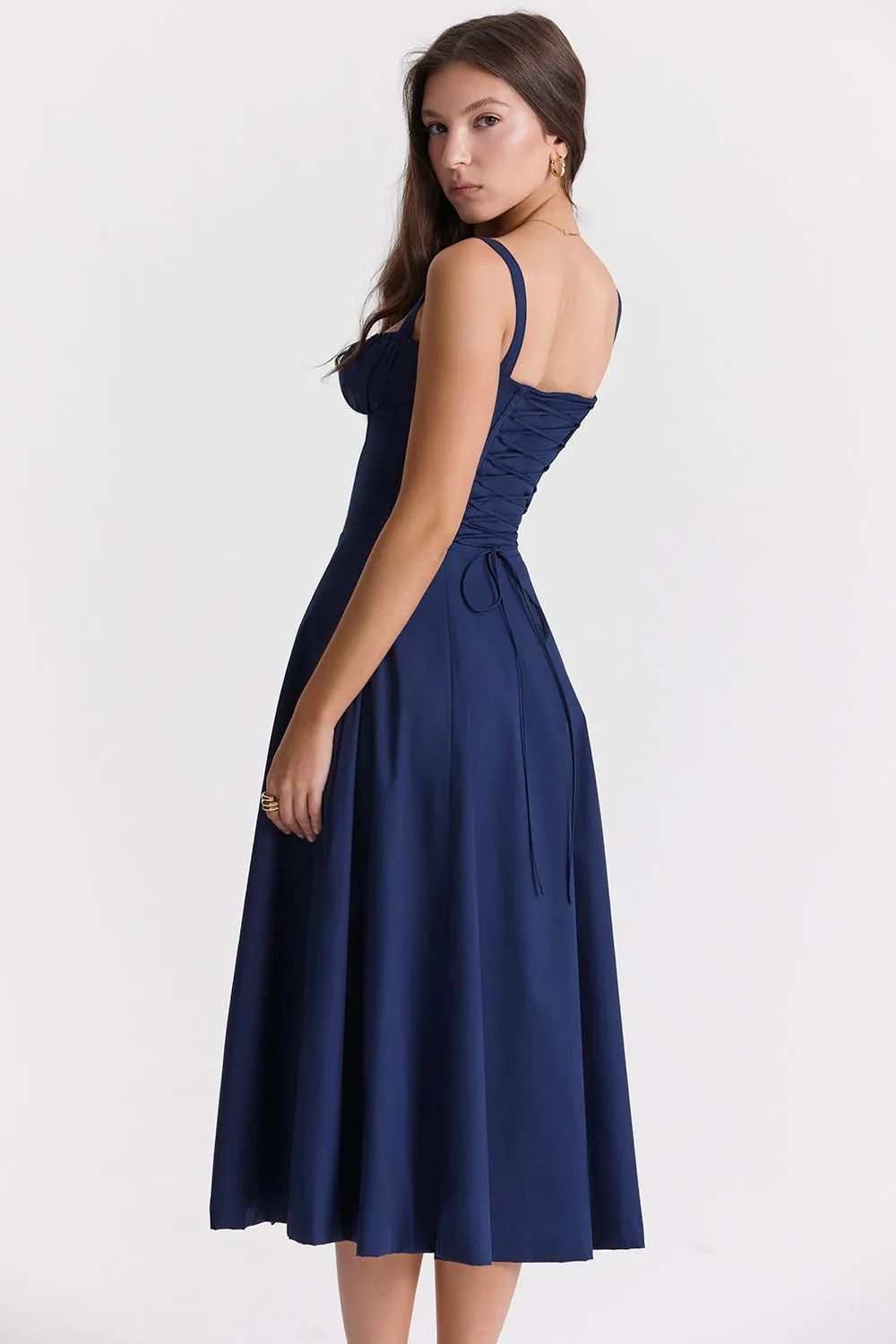 Classy Ruched Chic Corset Dress
