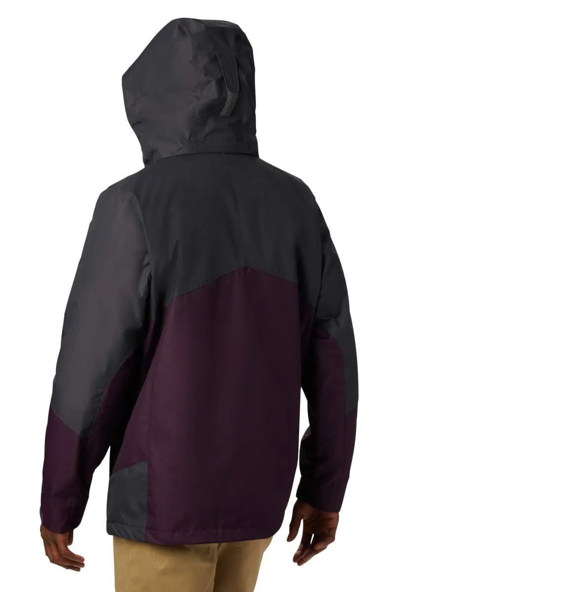 Columbia Men's Bugaboo Ii Fleece Interchange Jacket, Black Cherry, Shark, X-Large