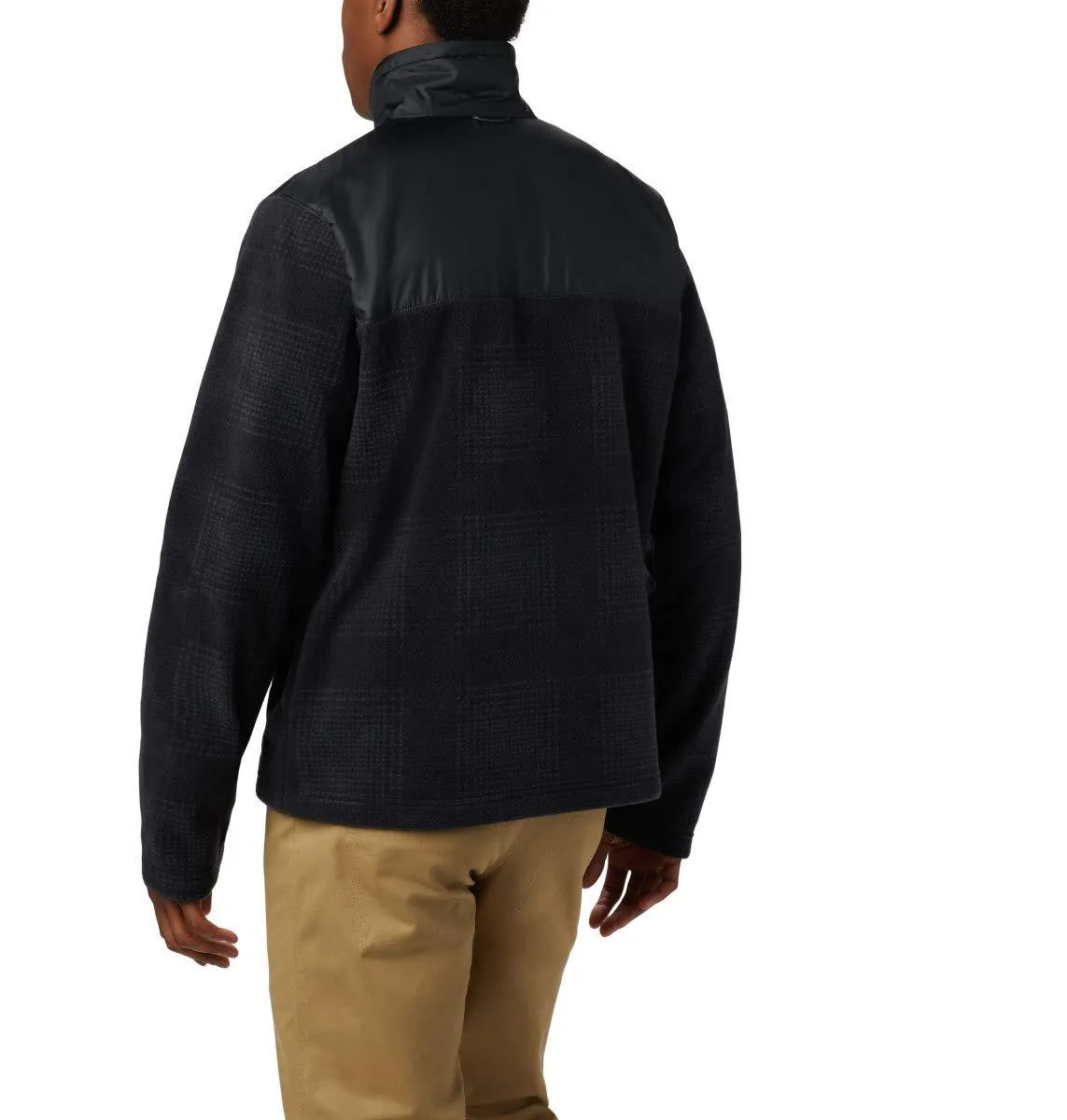 Columbia Men's Bugaboo Ii Fleece Interchange Jacket, Black Cherry, Shark, X-Large
