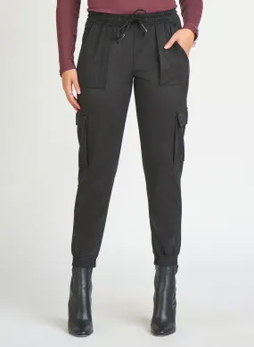Dex W Faux Suede Cargo Pant
