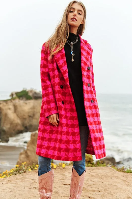 Double Button Coat Jacket