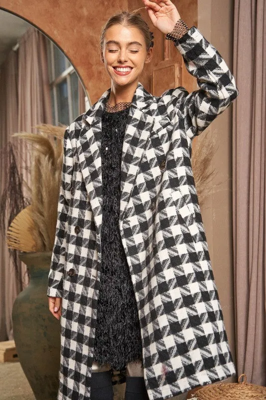 Double Button Coat Jacket