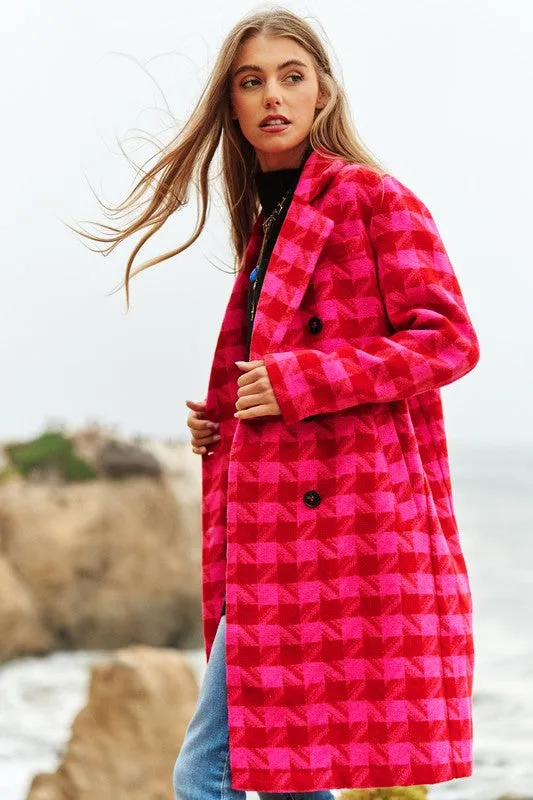 Double Button Coat Jacket