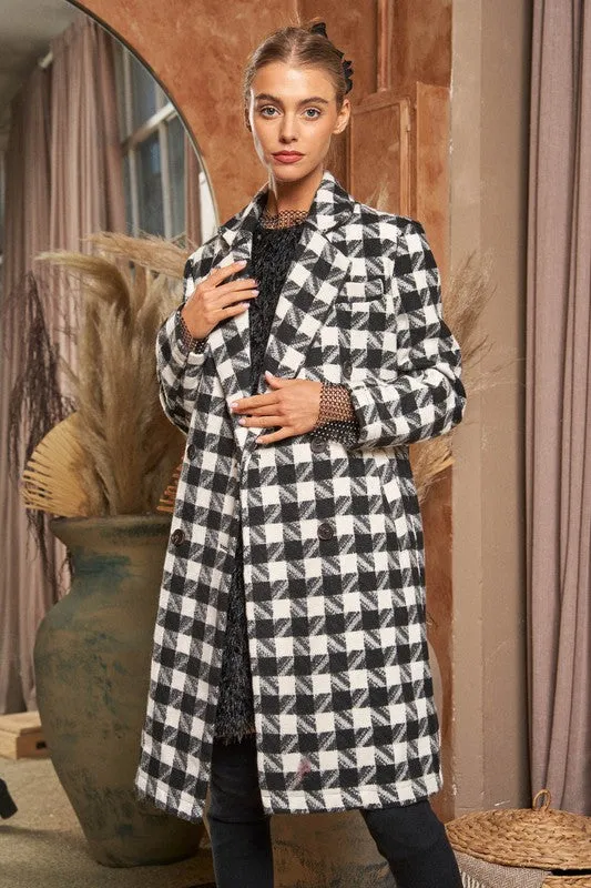 Double Button Coat Jacket