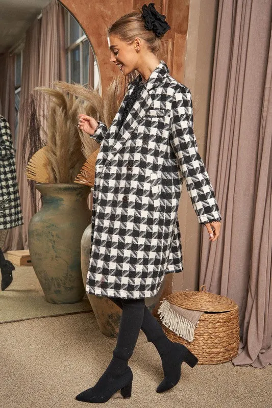 Double Button Coat Jacket