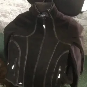 Equi Theme Black Fleece Jacket - shop soiled