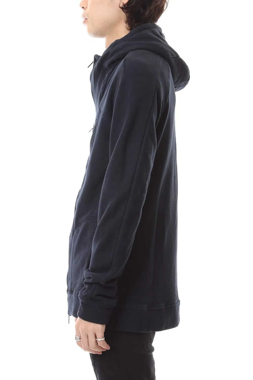 Fleece cold dyed Parka - ST101-0049A Navy