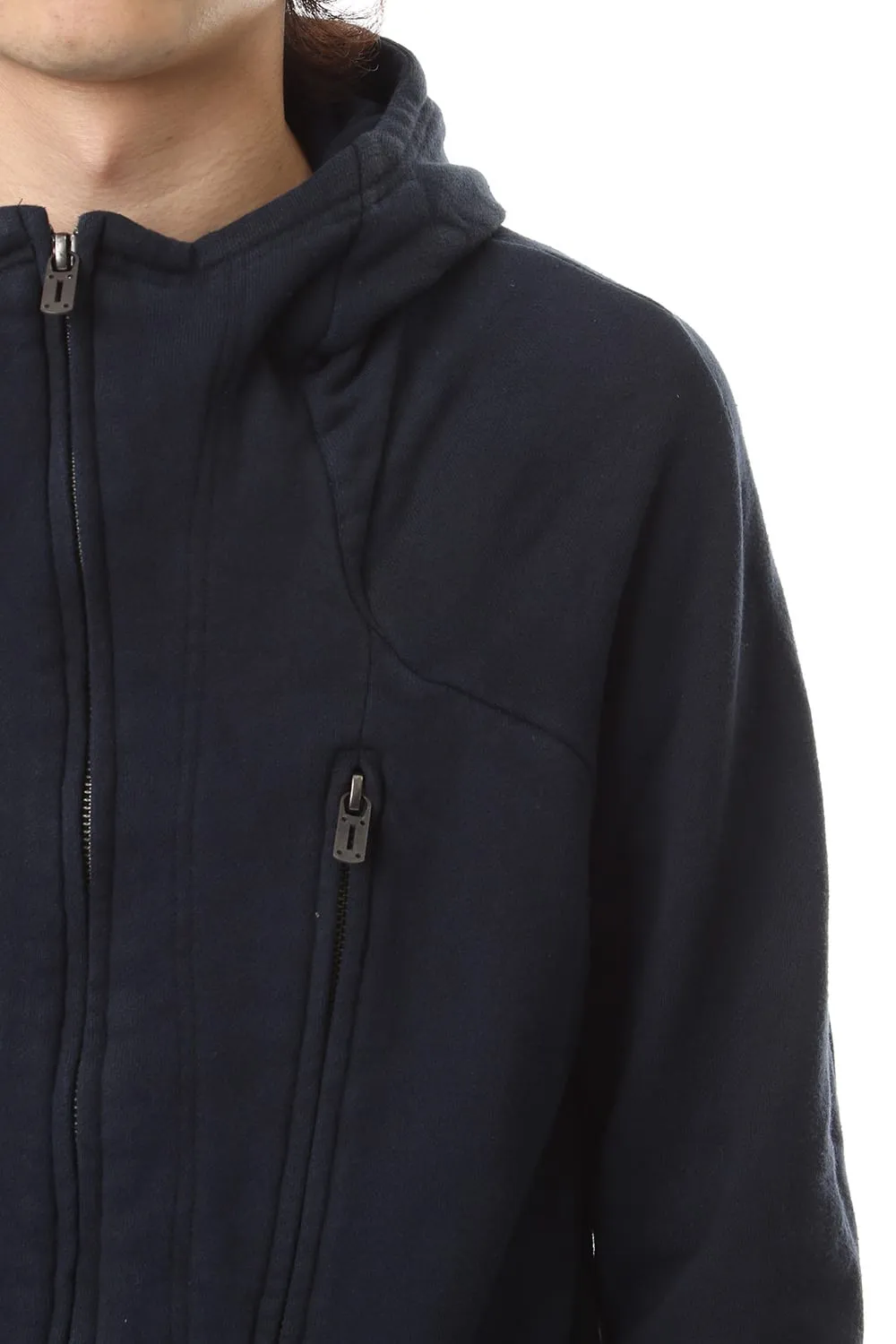 Fleece cold dyed Parka - ST101-0049A Navy