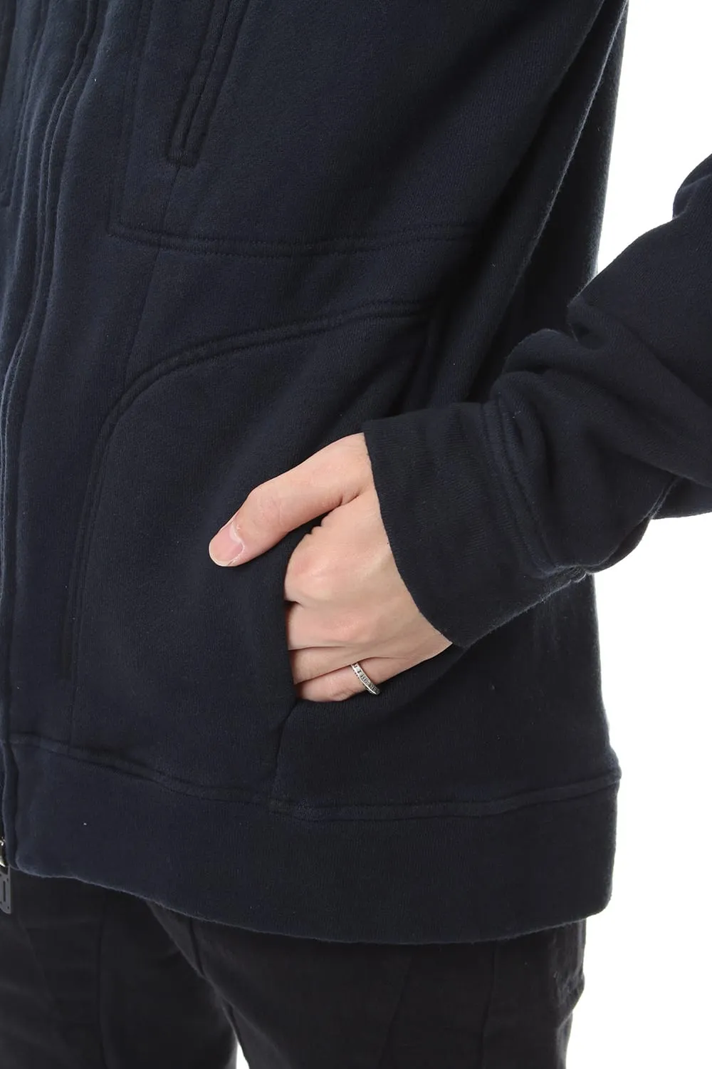 Fleece cold dyed Parka - ST101-0049A Navy