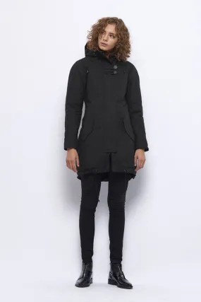 Froks Freja Winter Parka Jakke / Black water resistant cotton