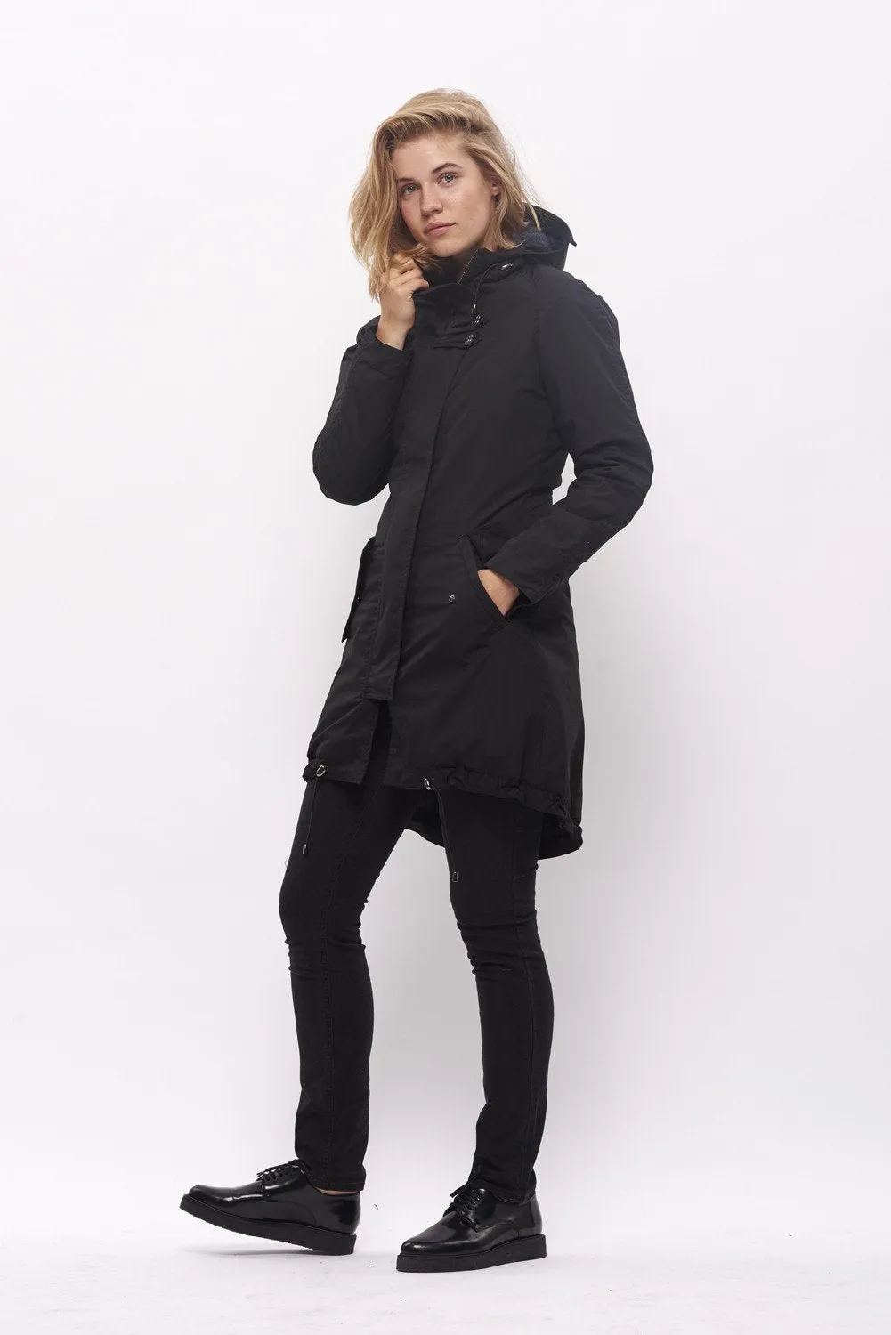 Froks Freja Winter Parka Jakke / Black water resistant poly