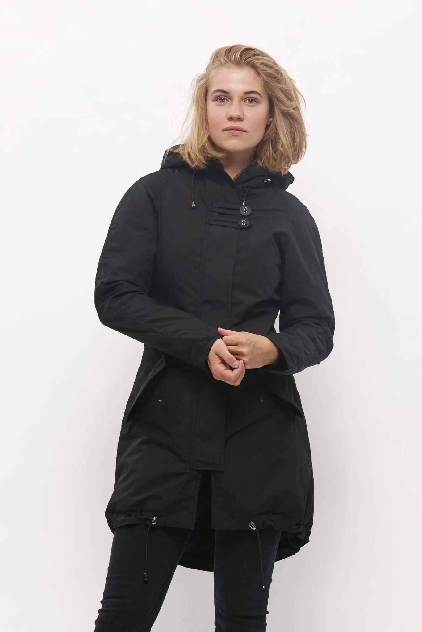 Froks Freja Winter Parka Jakke / Black water resistant poly