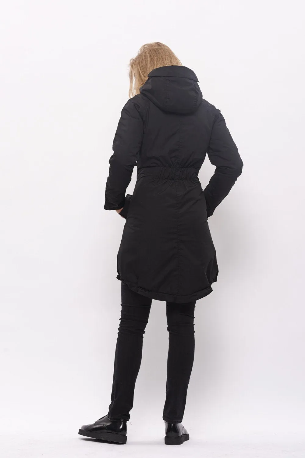Froks Freja Winter Parka Jakke / Black water resistant poly