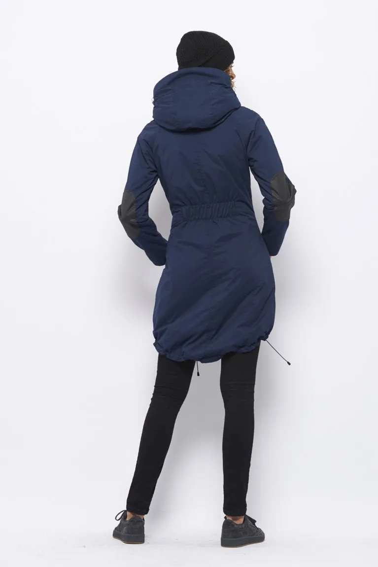 Froks Freja Winter Parka Jakke / Blue water resistant micro-poly