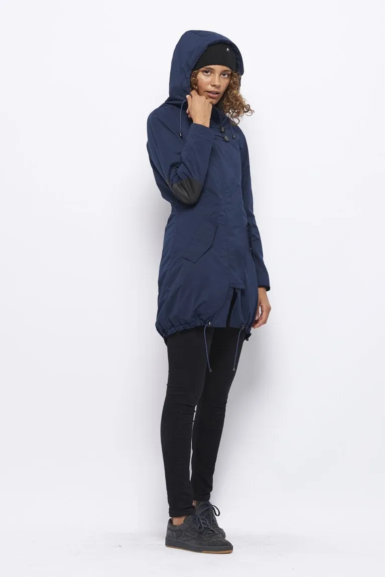 Froks Freja Winter Parka Jakke / Blue water resistant micro-poly