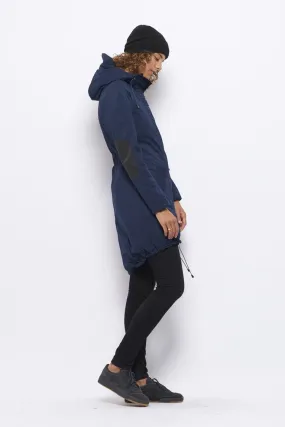 Froks Freja Winter Parka Jakke / Blue water resistant micro-poly