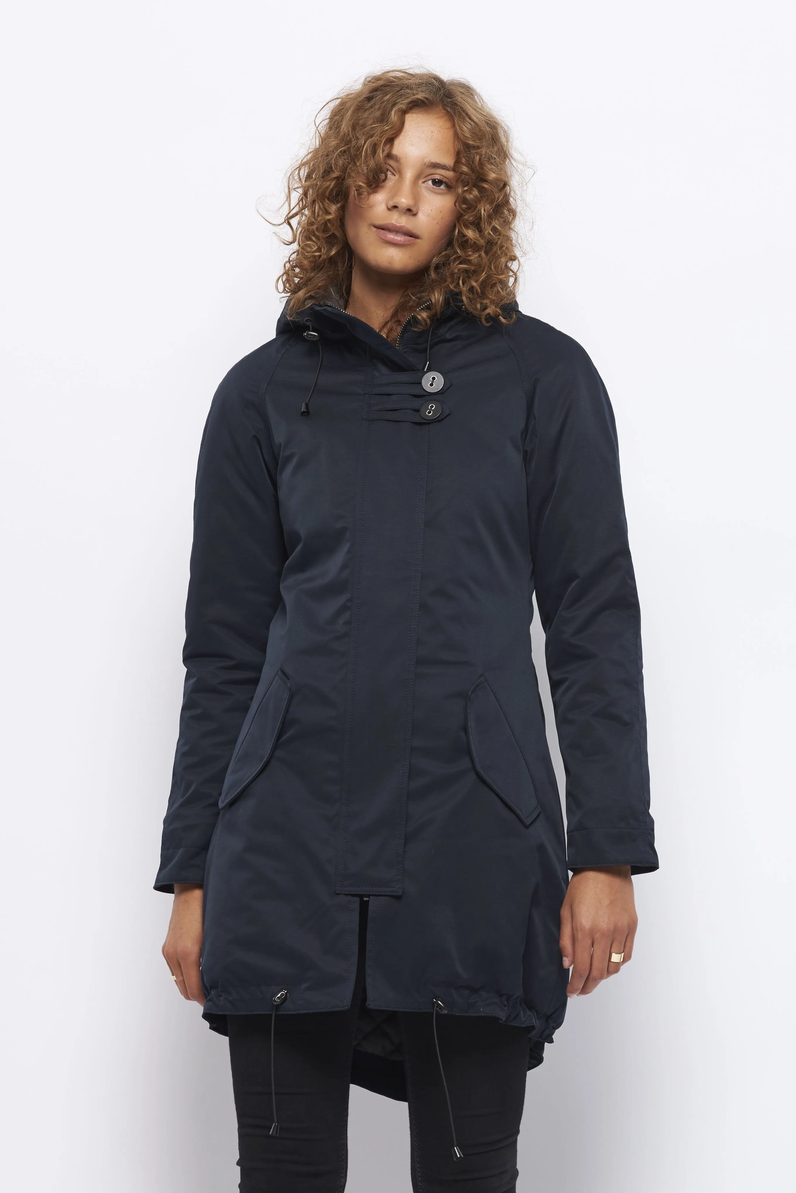 Froks Freja Winter Parka Jakke / Dark blue water resistant poly