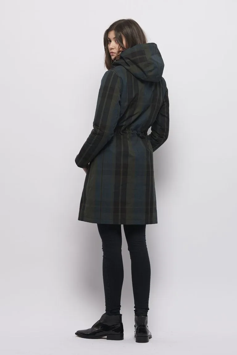 Froks Teddy Winter Parka Jakke / Check water resistant cotton