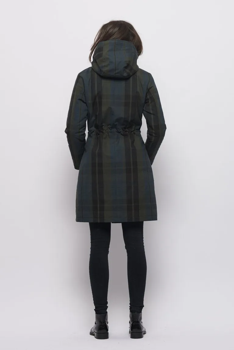 Froks Teddy Winter Parka Jakke / Check water resistant cotton