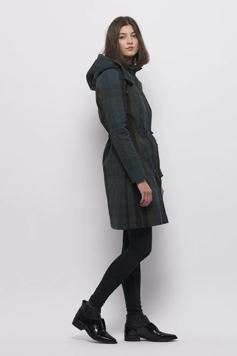 Froks Teddy Winter Parka Jakke / Check water resistant cotton