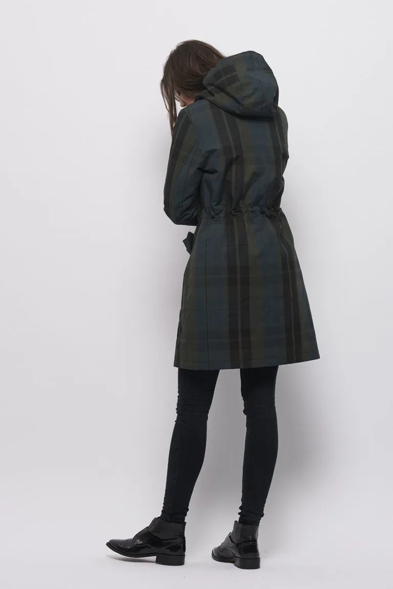 Froks Teddy Winter Parka Jakke / Check water resistant cotton