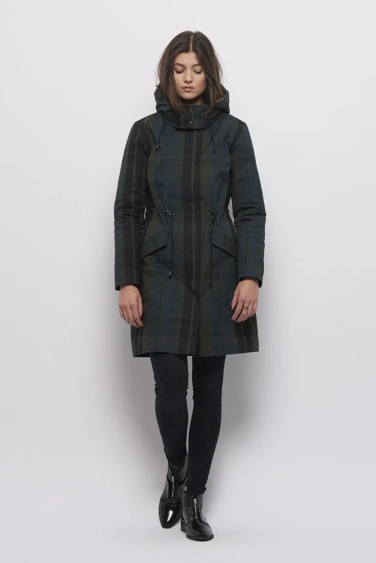 Froks Teddy Winter Parka Jakke / Check water resistant cotton