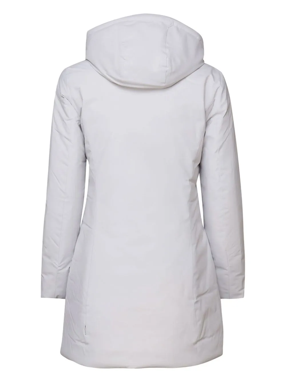 hooded padded coat